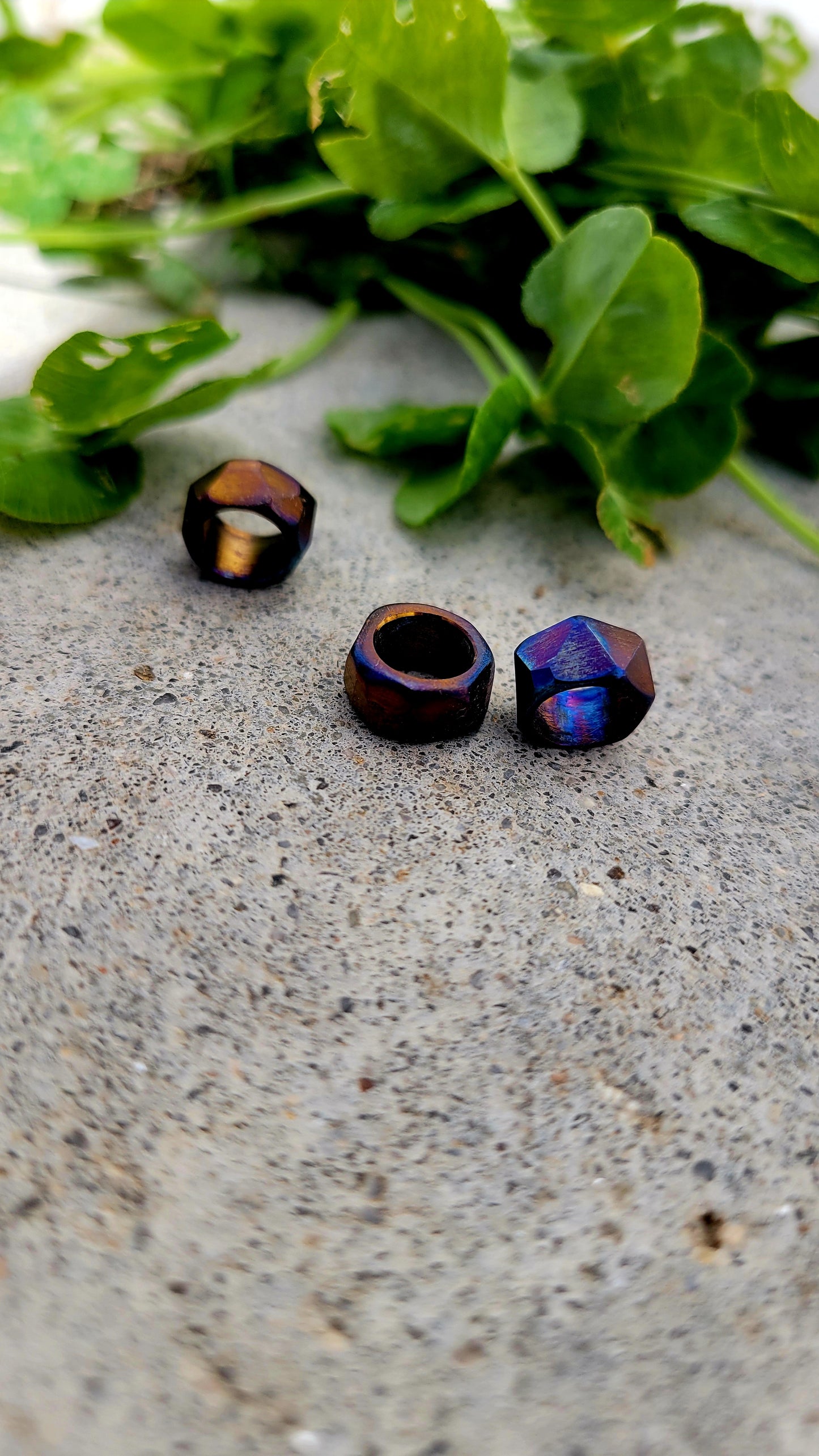 Custom Titanium Lanyard Bead