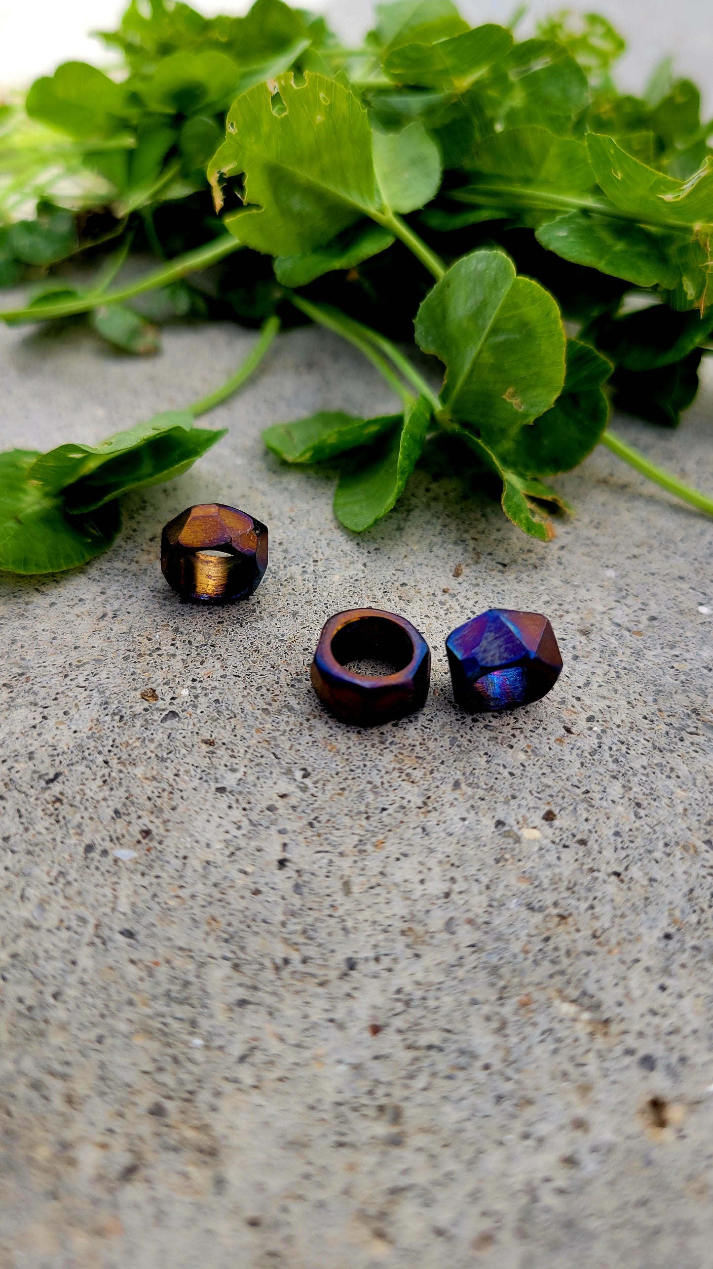 Custom Titanium Lanyard Bead