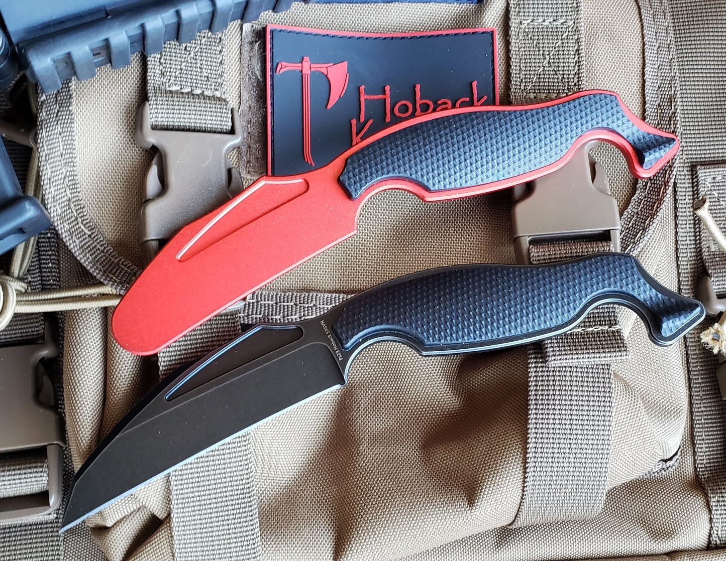 Precision CNC machined Fixed blade handle service