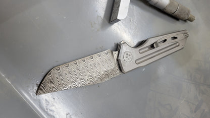 Relentless Custom Damasteel fullers