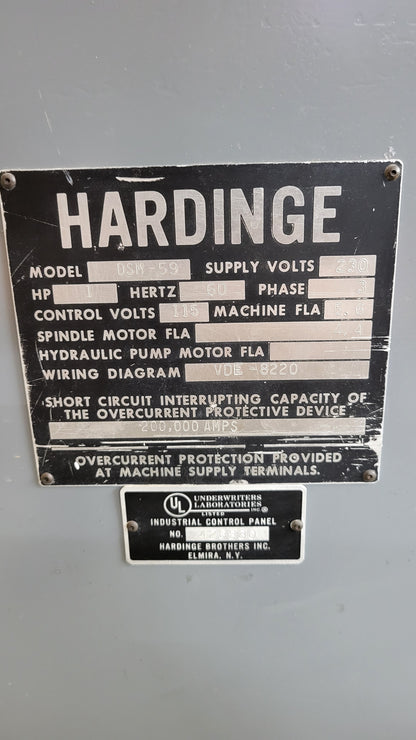 Meticulously Restored Hardinge DSM-59 Ultra Precision Lathe