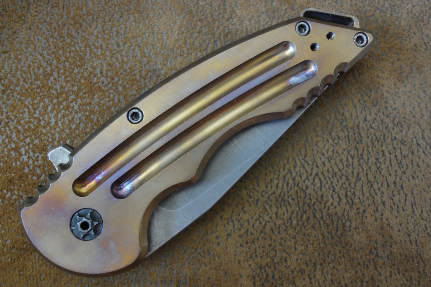 Custom A10 Folder,  3.25" Blade