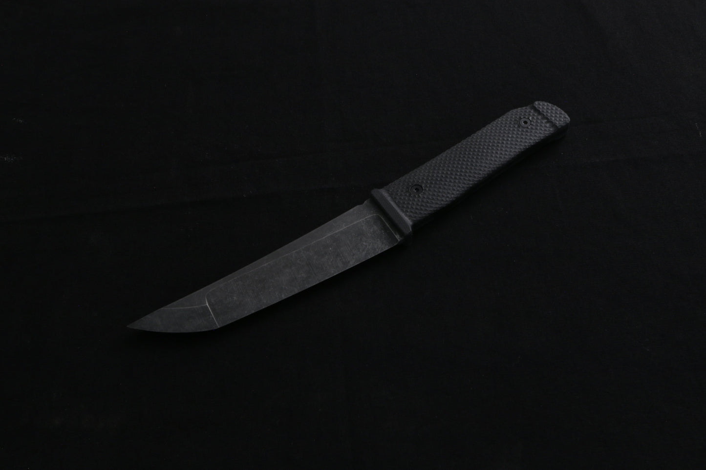 Knife on a dark surface